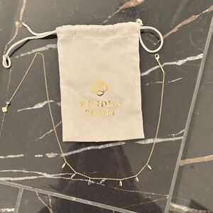 Kendra Scott Gold Charm Necklace